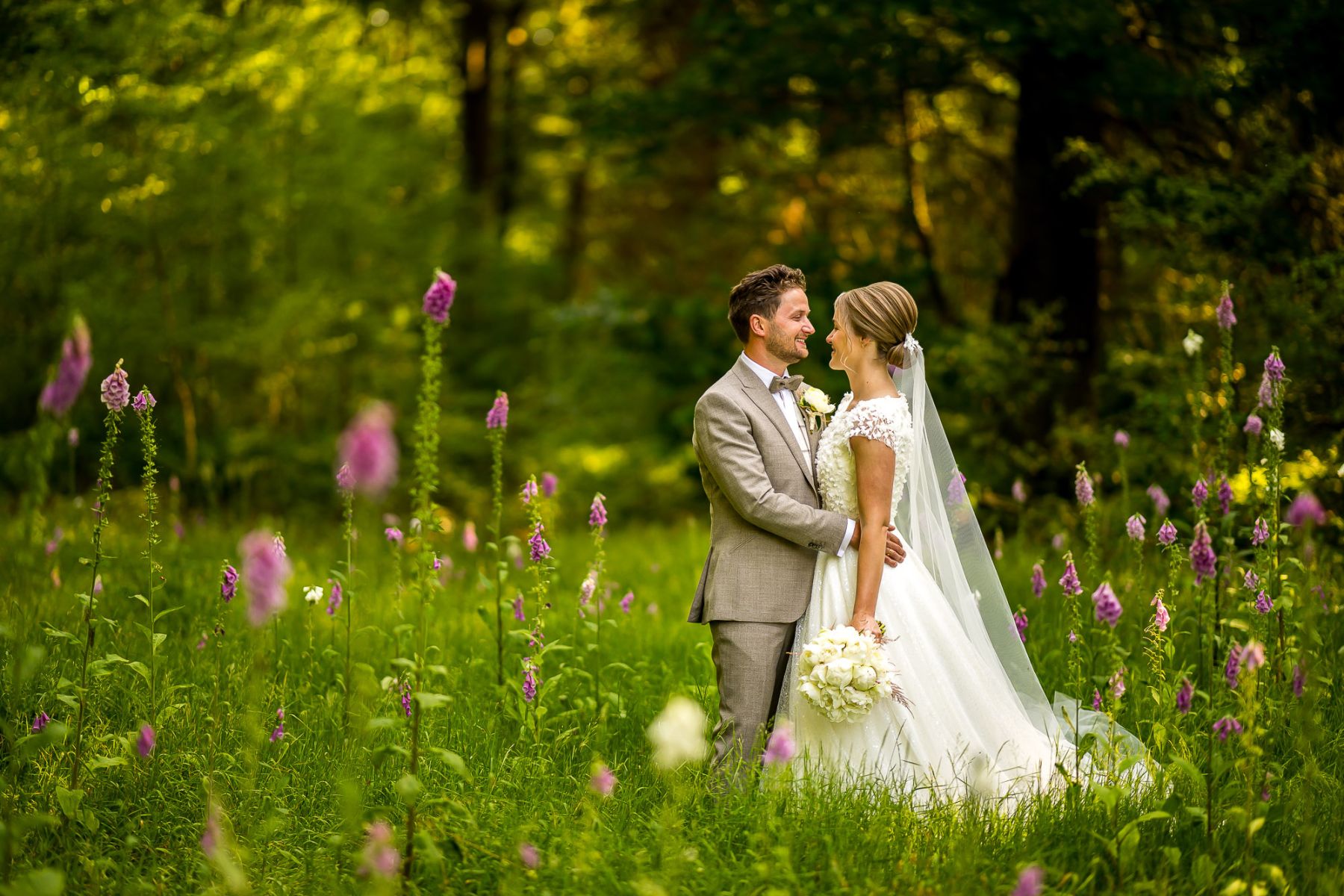Jan van de Maat Bruidsfotografie Trouwfotografie Landgoed Groot Spriel Putten Veluwe