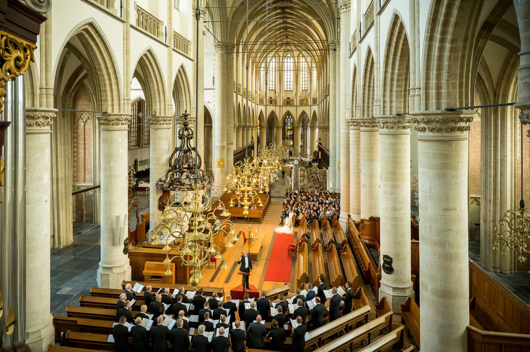 Jan van de Maat Bruidsfotografie Trouwfotografie Grote Kerk Dordrecht